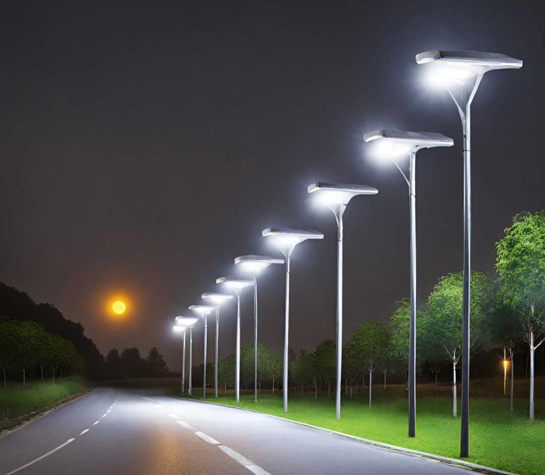 Solar Lighting Setup